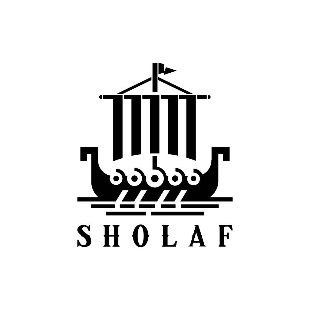 SHOLAF Crest Oversize Tee